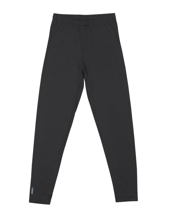 Champion Boys Pants NZ - Duofold Flex Weight Baselayer Black ( 4673-GJKDI )